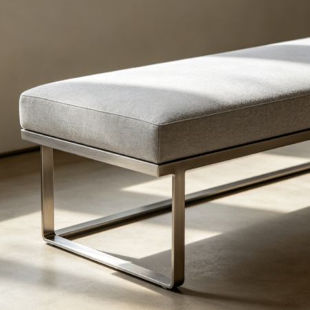 Contemporary Indoor Accent Furniture Bench